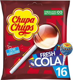 Chupa Chups Sucettes Fresh cola - 192g