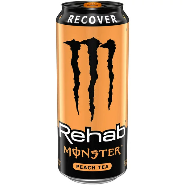 Monster Rehab Peach 480ml