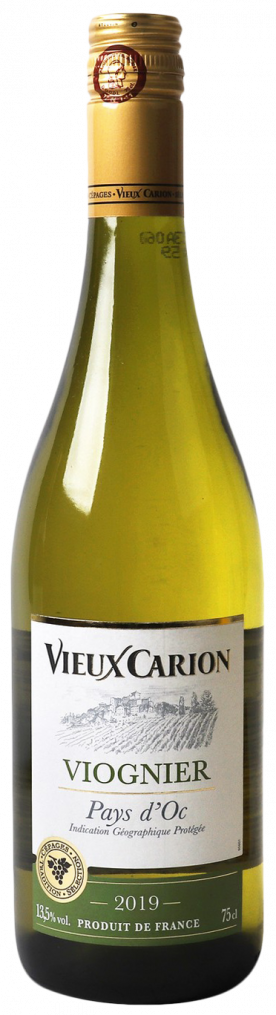 IGP Pays d'Oc Chardonnay vin blanc Vieux Carion -75 cl