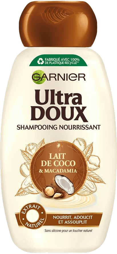 Shampooing Ultra doux Lait de coco macadamia 250ml