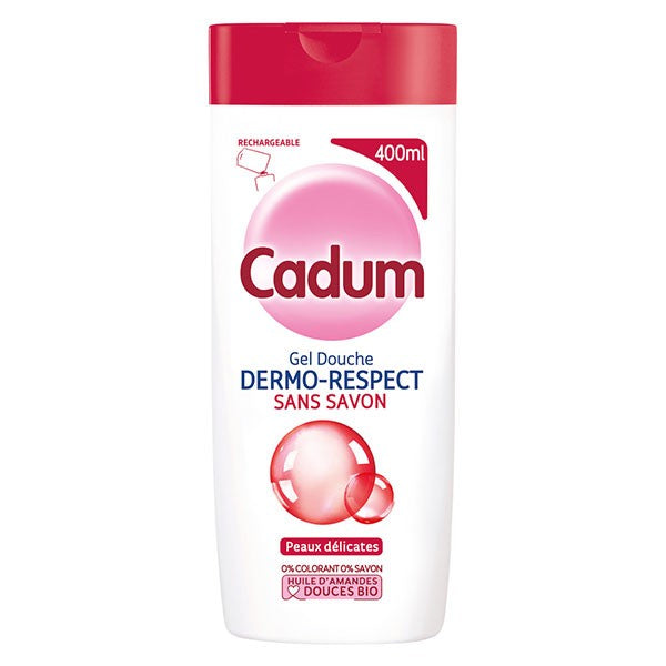 Gel douche Cadum Dermo-Respect Sans savon 450ml