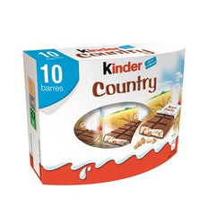 Kinder Country - x10 barres - 235g