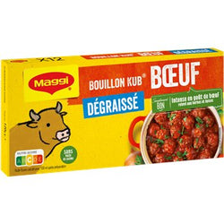 Bouillon Cube Maggi Dégraissé - 120g