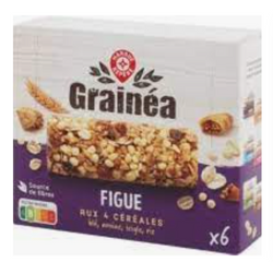 Grainea Barres de céréales Figues - 126g