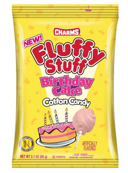 Charm's Fluffy Stuff Cotton Candy Birthday Cake 60g