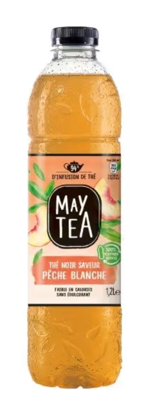 Thé glacé MayTea Saveur Pêche - 1,2L