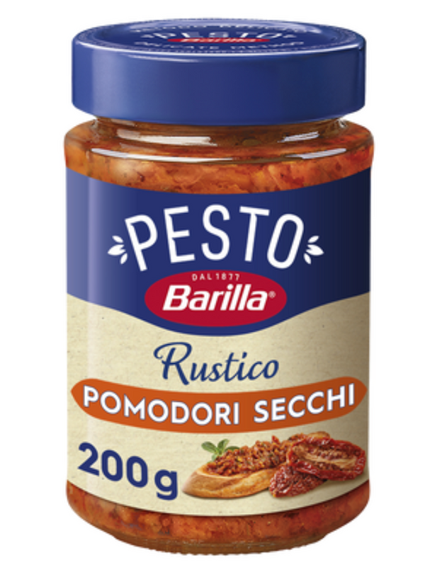 Sauce Pesto Rustico Tomates séchées BARILLA - 200g