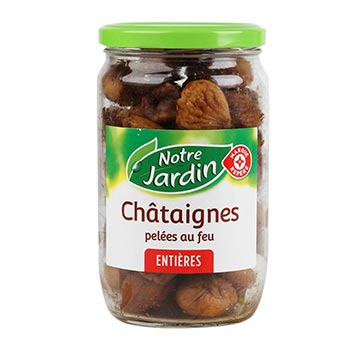 Châtaignes Notre Jardin Entières - 420g