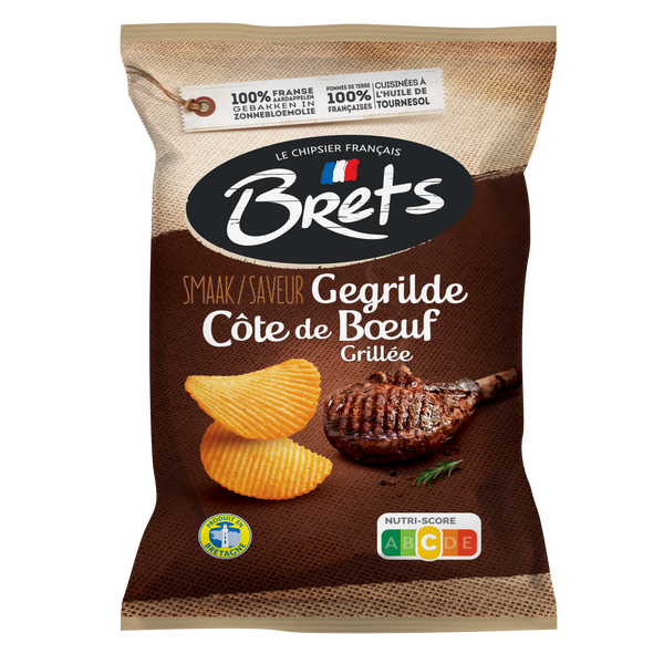 Brets Chips Côte de Bœuf Grillée 125g