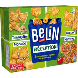 Crackers Réception Belin Assortiment 4 saveurs - 380g