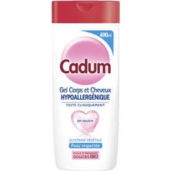 Gel douche Cadum Hypoallergenique - 400ml