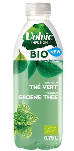 Volvic infusion Bio Thé vert menthe - 75cl