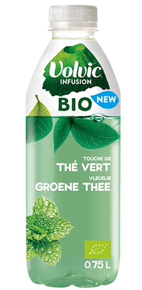 Volvic infusion Bio Thé vert menthe - 75cl