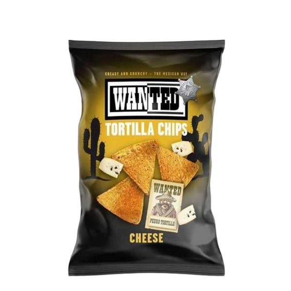 Chips tortilla Wanted au fromage 200 gr