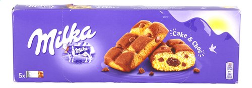 Biscuits cake & chocolat Milka 175g