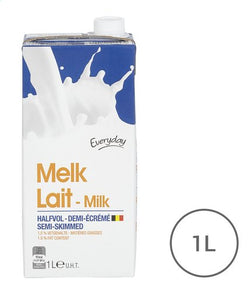Everyday lait demi-écrémé brique 1L