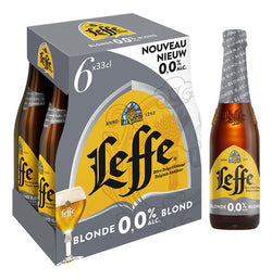 LEFFE 0,0% blonde 6x33cl