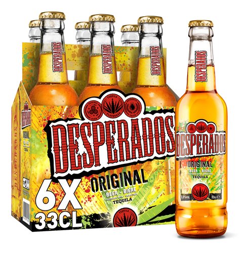 Bière Desperados - Pack de 6x33cl