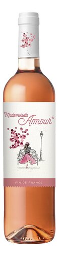 Mademoiselle Amour VDF rosé 75cl