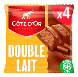 Cote d'or double lait 46gr x 4