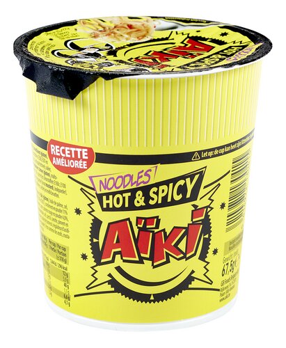 AIKI noodles hot&spicy cup 67.5g