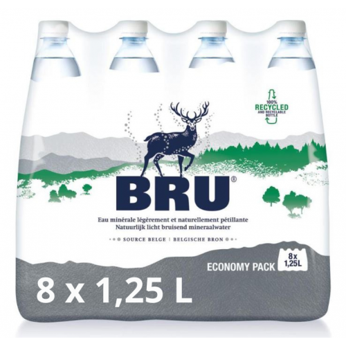 Bru 1,25 L x 8