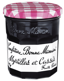 Confiture Bonne Maman Myrtille cassis 370g