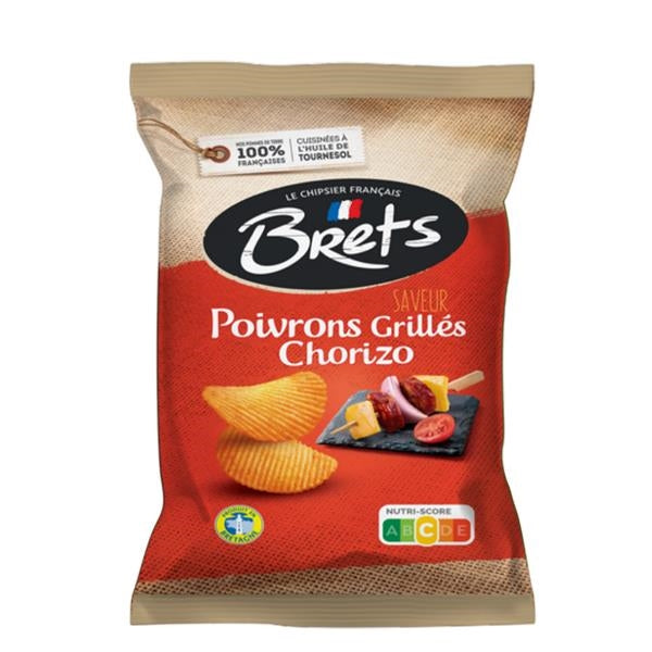 Brets Chips poivron chorizo 125g