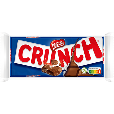 Chocolat au lait Crunch Céréales croustillantes 100g