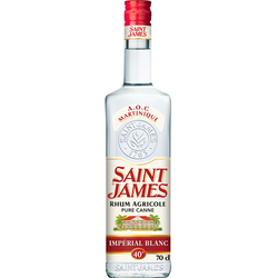 Rhum Saint James Impérial Blanc 40° 70 cl