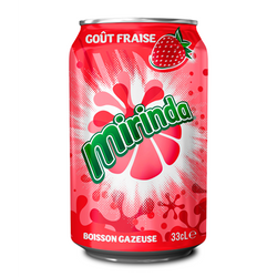 MIRINDA Soda fraise 33cl