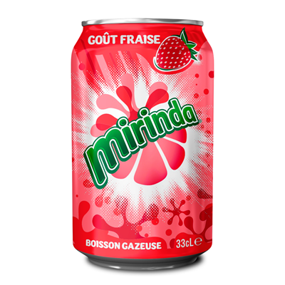 MIRINDA Soda fraise 33cl