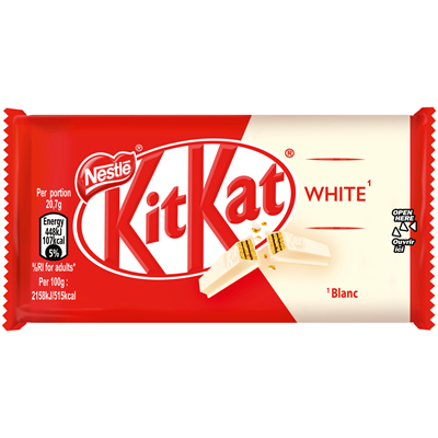 Barre chocolatée Kit Kat blanc 41.5 g