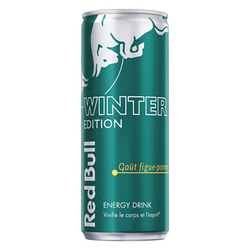 RED BULL WINTER EDITION 25CL (Figue et Pomme)