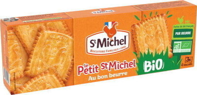 Petit St Michel Bio au bon beurre - 144g