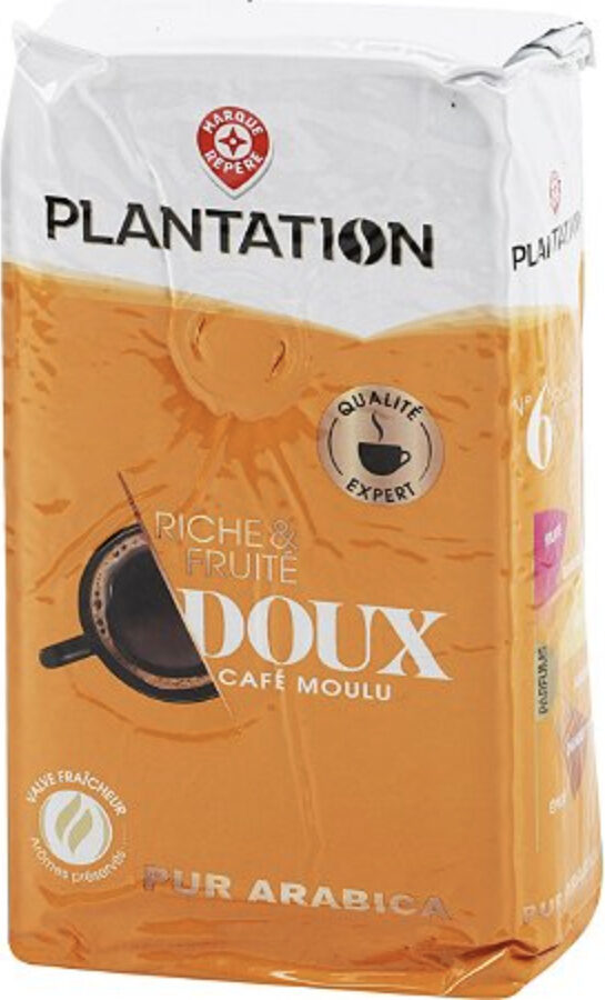 Café moulu Plantation arabica doux - 250g