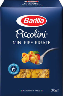 MINI PIPE RIGATE BARILLA 500G