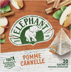 Tisane Elephant Pomme Cannelle - x20 - 36g