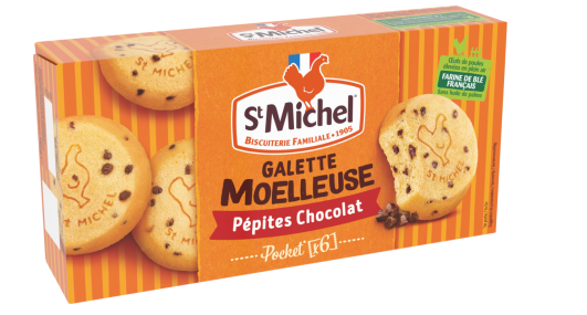 Galette moelleuse Saint Michel Pépite de chocolat - 180g