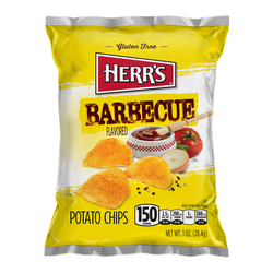 (30/5/23) Herr's Barbecue Potato Chips 28g
