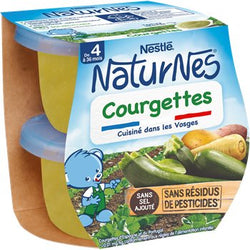 NaturNes Nestlé - Courgettes dès 4/6 mois - 2x130g