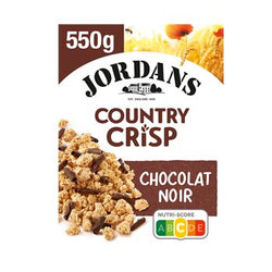 Céréales Country Crisp Jordans Choco noir 550g