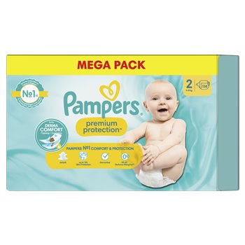 Couches Pampers Premium Protection Taille 2 - x114