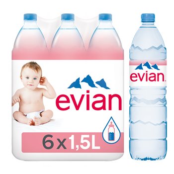 Evian 1,5L x 6