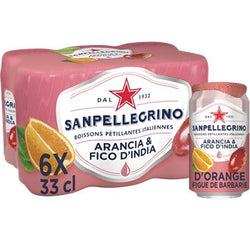 San pellegrino Ficodindia e Arancia 6x33cl