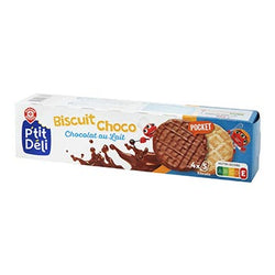 Biscuits P'tit Déli ronds Chocolat lait 200g