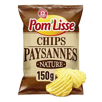 Chips paysannes Pom'lisse Nature - 150g