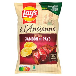 (22/06/24) Chips à l'ancienne Lay's Saveur jambon de pays - 120g