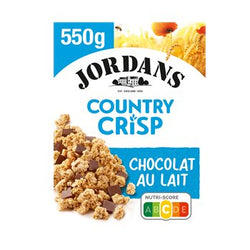 Muesli country crisp Jordans Chocolat au lait - 550g