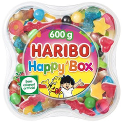 Happy' Box Haribo Boîte bonbons - 600g